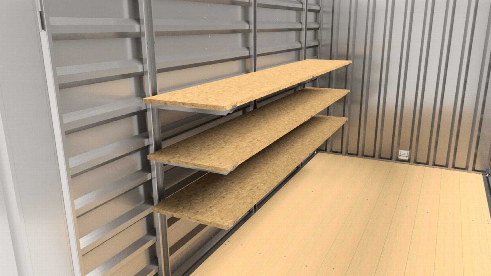 Materiaalstelling 3 meter, zijwand